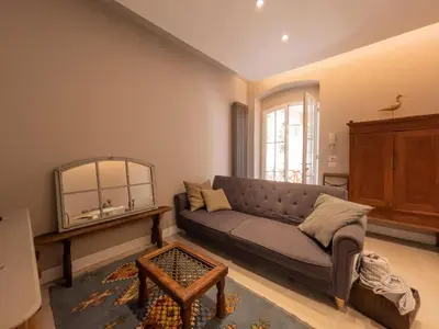 Area soggiorno di Il Poggio, exclusive location in Florence