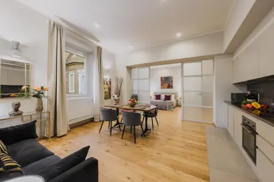 Cucina o angolo cottura di Apartments Florence - Ariento Deluxe 7