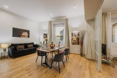 TV o dispositivi per l'intrattenimento presso Apartments Florence - Ariento Deluxe 7