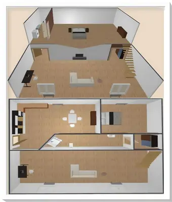 Planimetria di MAISON LE PANCHE - Careggi - loft, parcheggio, tram