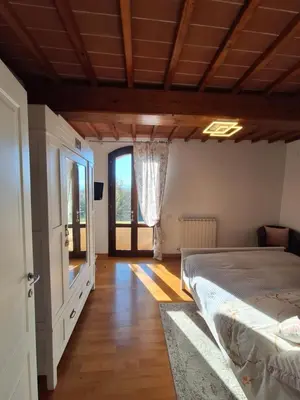 Letto o letti in una camera di La casa del fenicottero