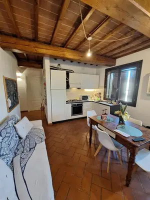 Cucina o angolo cottura di La casa del fenicottero