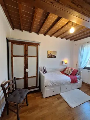 Letto o letti in una camera di La casa del fenicottero