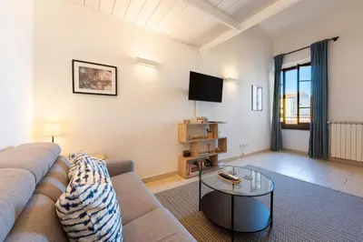 TV o dispositivi per l'intrattenimento presso Porcellana Apartment