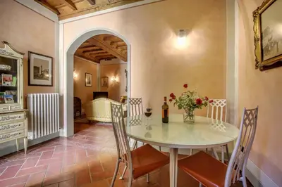 Area soggiorno di Pergola Apartment
