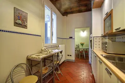 Cucina o angolo cottura di Pergola Apartment