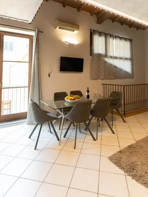 TV o dispositivi per l'intrattenimento presso I Fragoli al David Apartments Florence