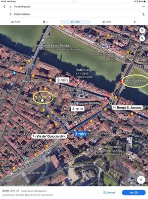 Vista generica su Firenze o vista sulla città dall'interno dell'appartamento