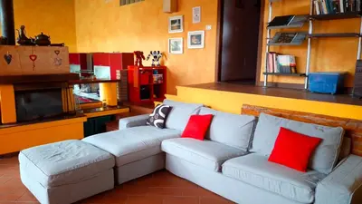 Area soggiorno di Casa Gelsomino
