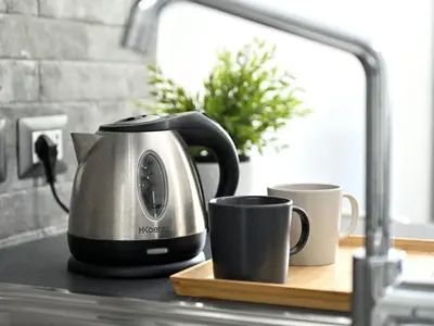 Set per la preparazione di tè e caffè presso Boutique Apartment “Diviso Due”