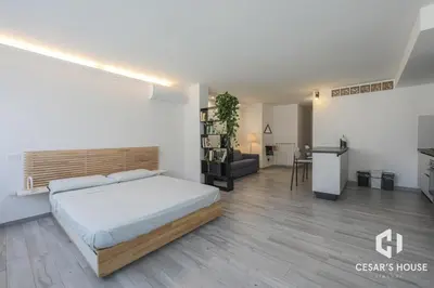 Letto o letti in una camera di Cesar's House
