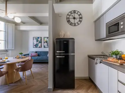 Cucina o angolo cottura di Flora Deluxe Apartment