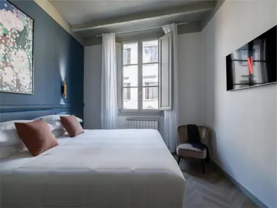 Letto o letti in una camera di Flora Deluxe Apartment