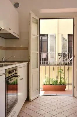Cucina o angolo cottura di Appartamento confortevole Santa Maria Novella