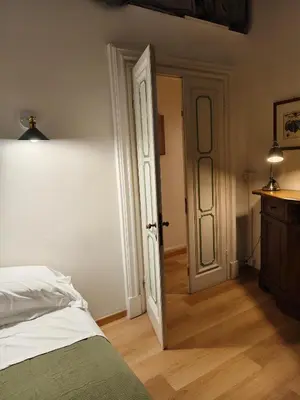 Letto o letti in una camera di Residenza Branca Della Ripa