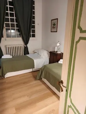 Letto o letti in una camera di Residenza Branca Della Ripa