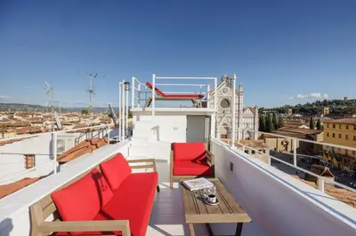 Balcone o terrazza di Luxury Santa Croce View by Mmega