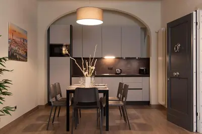 Cucina o angolo cottura di Villa Carobbi Apartments Florence