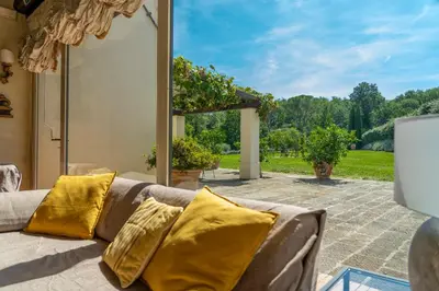 Area soggiorno di Tenuta le Viste - panoramic Villa