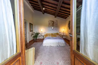 Letto o letti in una camera di Tenuta le Viste - panoramic Villa