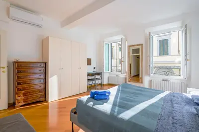Letto o letti in una camera di Irina florence house