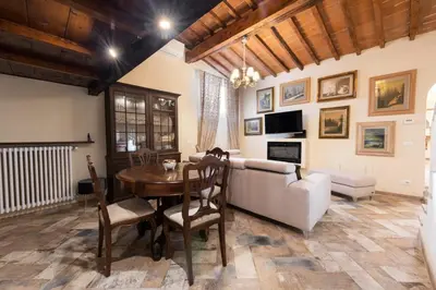 Area soggiorno di Casa Griselda by Mmega