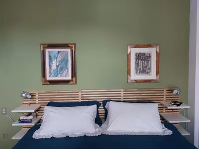 Letto o letti in una camera di Castiglione Apartment near the center