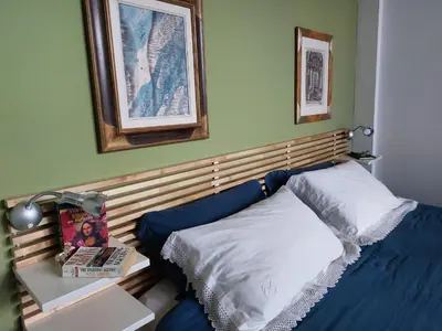 Letto o letti in una camera di Castiglione Apartment near the center