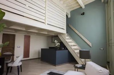 Area soggiorno di MBA Suite - Maggio Boutique Apartment