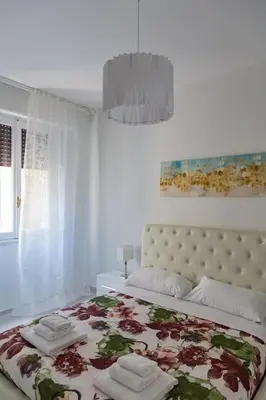 Letto o letti in una camera di Modern Apartment near Ponte Vecchio.