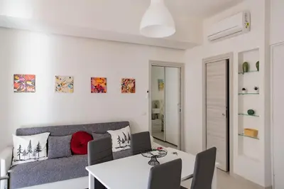 Area soggiorno di Modern Apartment near Ponte Vecchio.