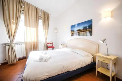 Letto o letti in una camera di Nice Apartment Near Ponte Vecchio