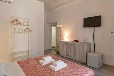 Letto o letti in una camera di Beautiful Apartment In Quite Area