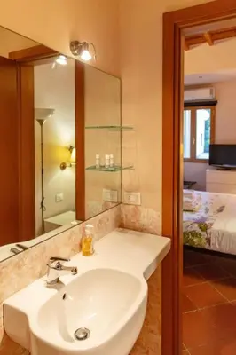 Letto o letti in una camera di Nice apartment in San Frediano Area