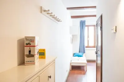 Letto o letti in una camera di Classic Florentine Flat Near Piazza Santa Croce