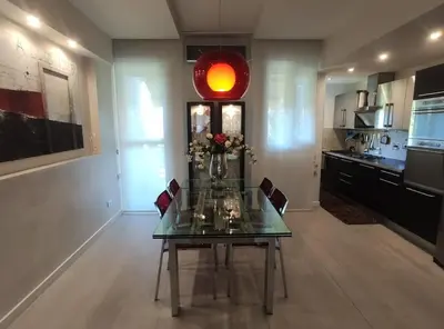 Cucina o angolo cottura di Appartamento incantevole con parcheggio gratuito