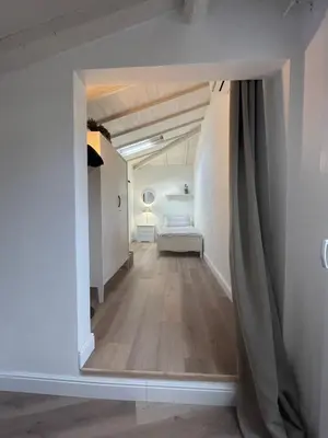 Letto o letti in una camera di Corte Santa Caterina in Florence