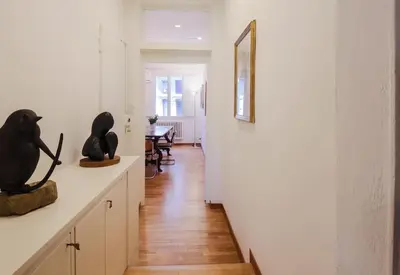 Planimetria di Apartments Florence- Biblioteca apartment with view