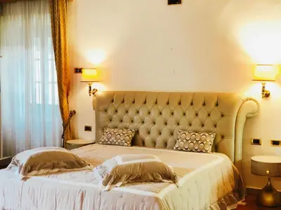 Letto o letti in una camera di Fantastic Garden - Firenze Nord