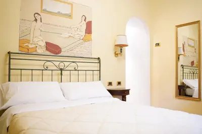 Letto o letti in una camera di Fantastic Garden - Firenze Nord