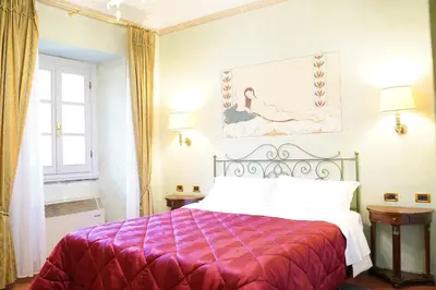 Letto o letti in una camera di Fantastic Garden - Firenze Nord