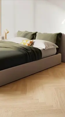 Letto o letti in una camera di Fiorenza Retreat