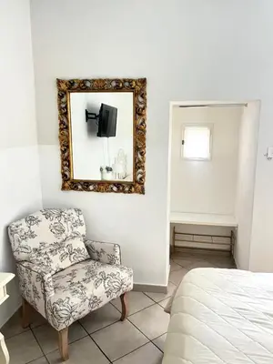 Letto o letti in una camera di Casa Paradiso