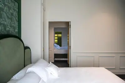 Letto o letti in una camera di Hotel La Gemma