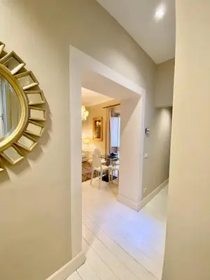 Area soggiorno di White Florence Suite