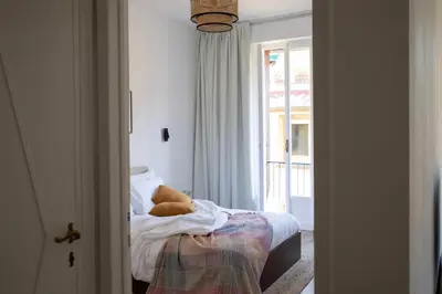 Letto o letti in una camera di Bob W Florence Ponte Vecchio