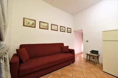 Area soggiorno di Wine Apartments Florence Dolcetto