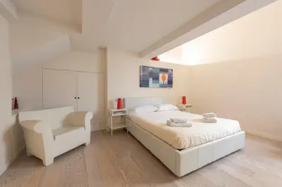 Letto o letti in una camera di Le Grazie Luxury Apartment by Mmega