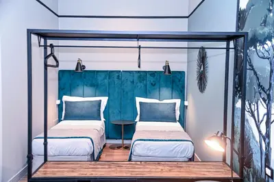 Letto o letti in una camera di Ricasoli Boutique