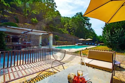 Piscina di Villa con Piscina, Sauna, Jacuzzi o nelle vicinanze